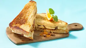 French Toast mit Banane und Schoko Rezept - Foto: LECKER @ Bauer Media Group French Toast mit Banane und Schoko Rezept - Foto: LECKER @ Bauer Media Group