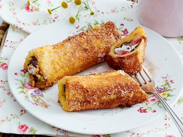 French-Toast-Rolls Rezept