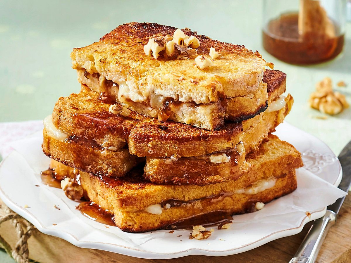 French Toast Ziege meets Walnuss Rezept