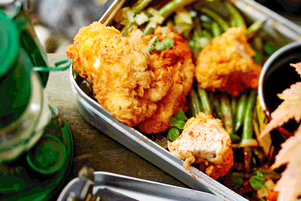 Fried Chicken Buttermilk style Rezept