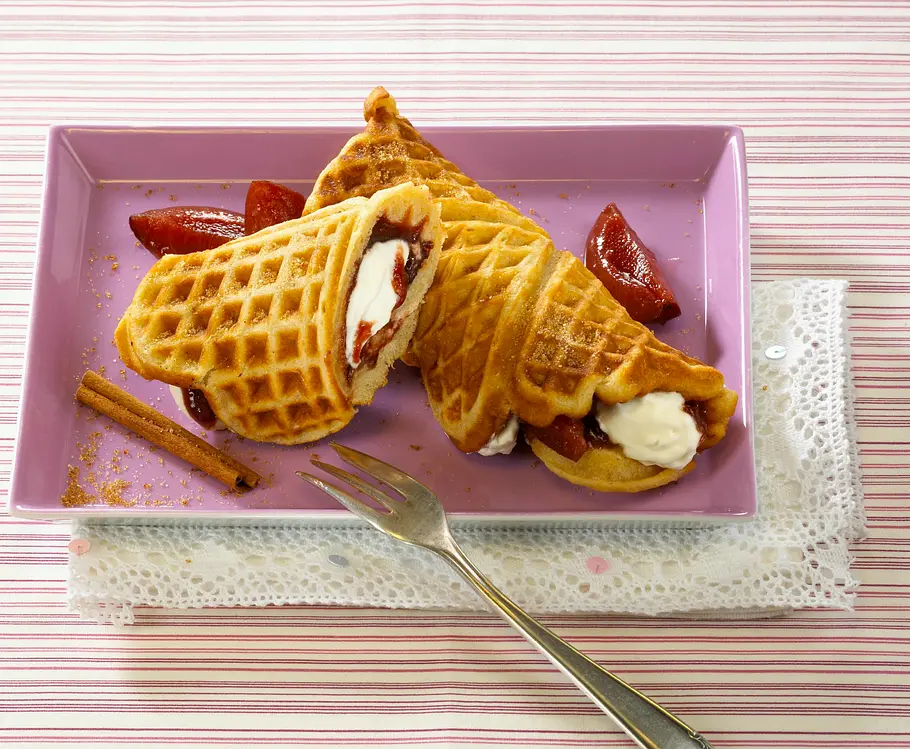 Friesen-Waffeln Rezept Friesen-Waffeln Rezept