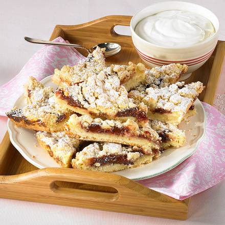 Friesische Streusel-Ecken Rezept Friesische Streusel-Ecken Rezept