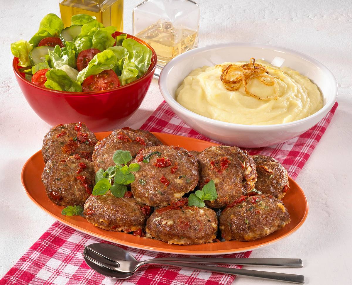 Frikadellen Aus Dem Backofen Rezept Lecker