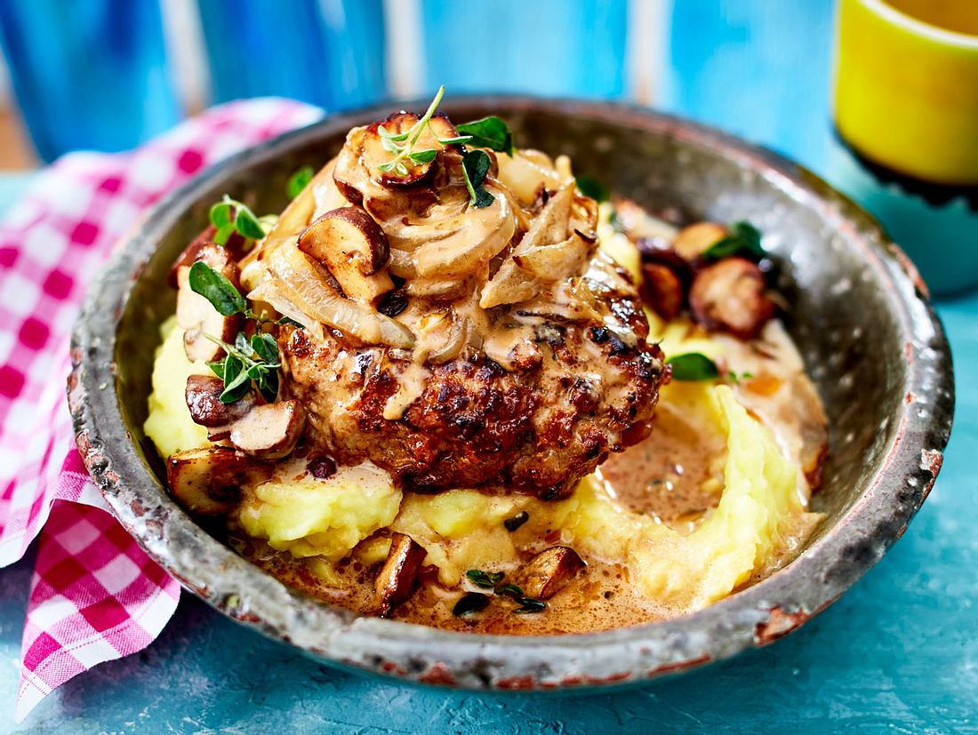 Frikadellen Aus Walnussen Und Champignons
