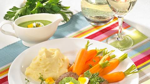 Frikadellen mit grüner Soße Rezept - Foto: Först, Thomas