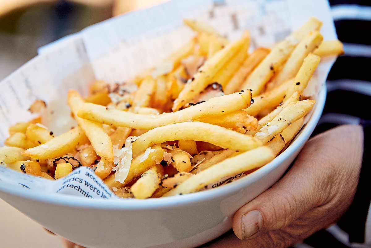 Frische Fritten hausgemacht Rezept