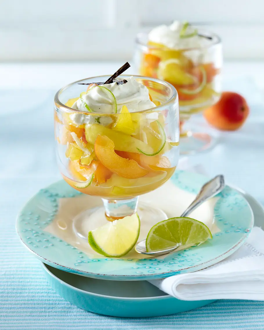 Frische Früchte mit Vanillejoghurt Rezept Frische Früchte mit Vanillejoghurt Rezept