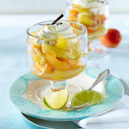 Frische Früchte mit Vanillejoghurt Rezept