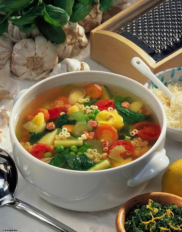 Frische Gemüsesuppe Rezept | LECKER