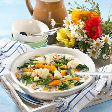 Frische Sommersuppe Rezept Frische Sommersuppe Rezept
