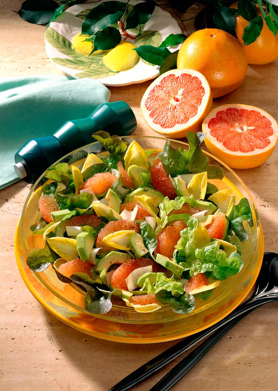 Frischer Salat Rezept Frischer Salat Rezept