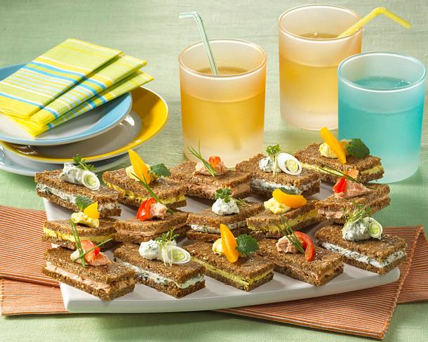 Frischkäse-Schnitten Rezept