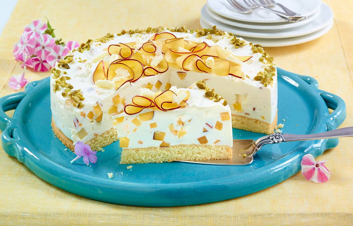 Frischkäse-Nektarinen-Torte Rezept