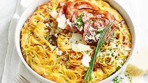 Frittata alla Carbonara Rezept - Foto: House of Food / Bauer Food Experts KG