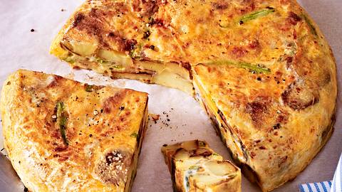 Frittata aus neuen Kartoffeln, grünen Bohnen und Möhren Rezept - Foto: House of Food / Bauer Food Experts KG