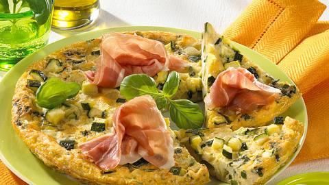 Frittata mit Parmaschinken Rezept - Foto: Maass