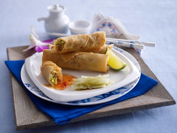 Frittierte Frühlingsrollen Rezept Frittierte Frühlingsrollen Rezept