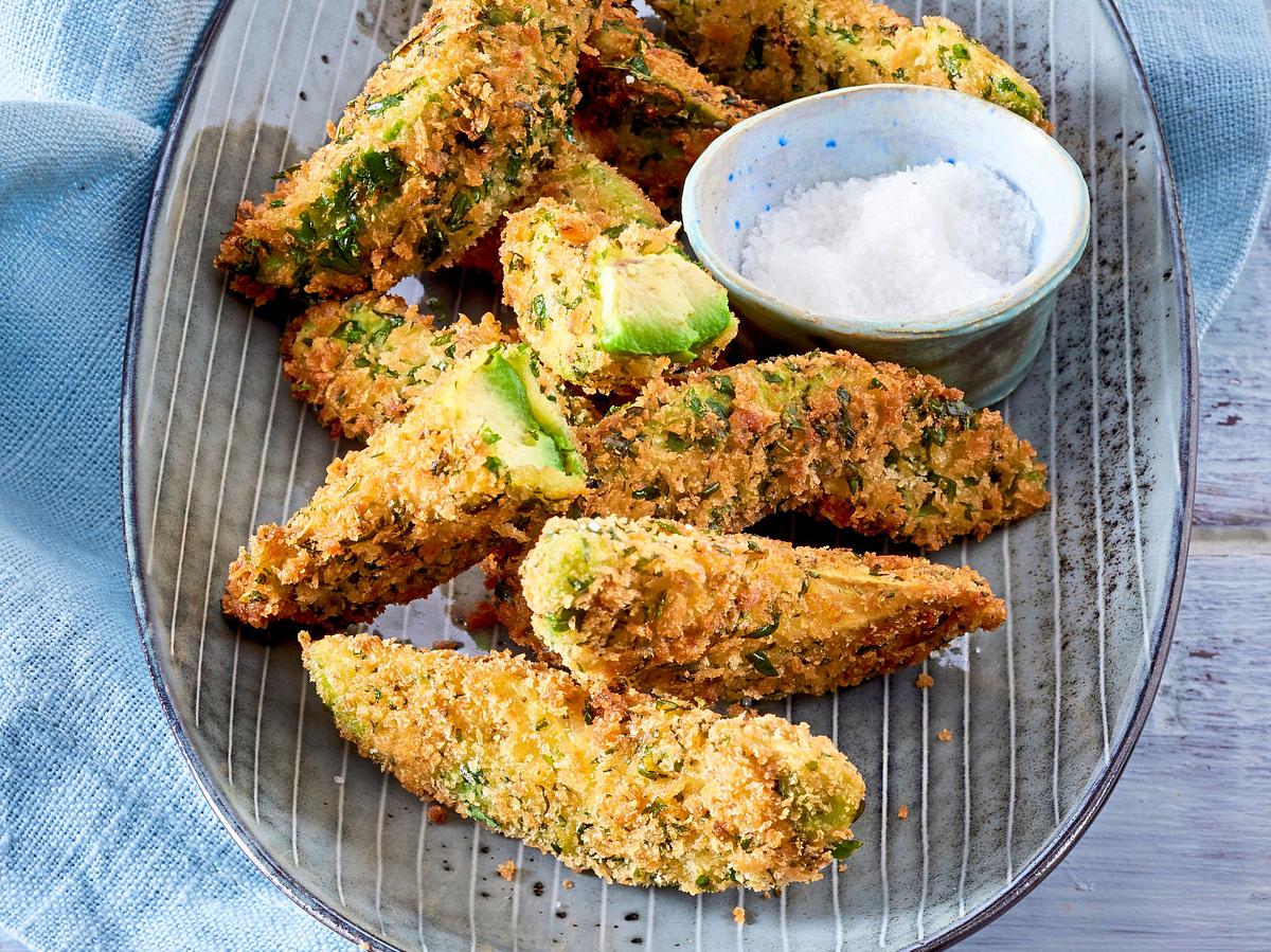 Knusprige Avocado-Ecken aus dem Airfryer Rezept