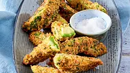 Frittierter Avocado-Snack Rezept - Foto: LECKER @ Bauer Media Group Frittierter Avocado-Snack Rezept - Foto: LECKER @ Bauer Media Group