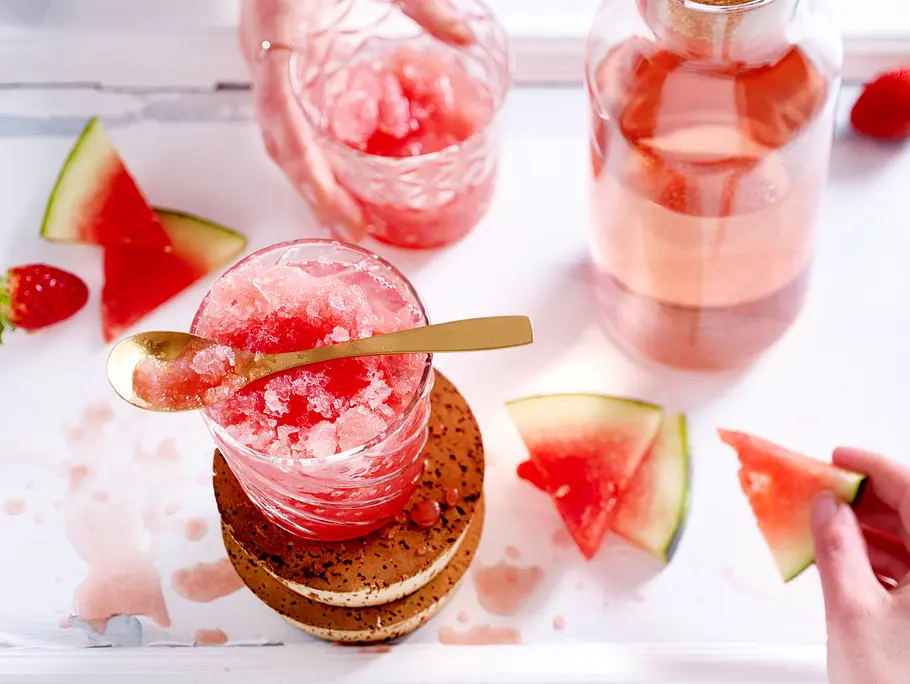 Frosé Sunset-Slush
