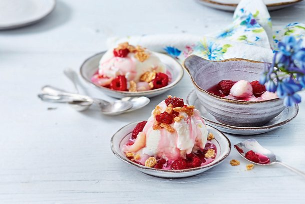 Frozen Yoghurt mit Fruchtupgrade Rezept Frozen Yoghurt mit Fruchtupgrade Rezept