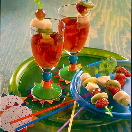 Frucht-Tee-Bowle Rezept Frucht-Tee-Bowle Rezept
