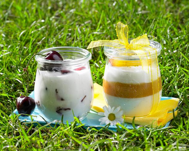Fruchtige Joghurtcreme Rezept Fruchtige Joghurtcreme Rezept