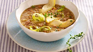 Fruchtige Linsensuppe Rezept - Foto: LECKER @ Bauer Media Group