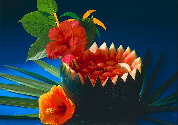 Fruchtiger Campari-Melonen-Drink Rezept