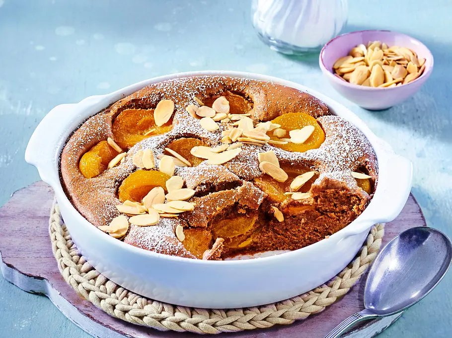 Fruchtiger Schokoladenauflauf „Seelenfutter“ Rezept Fruchtiger Schokoladenauflauf „Seelenfutter“ Rezept