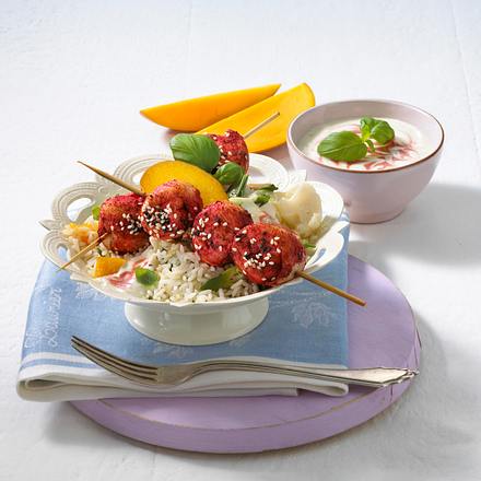 Fruchtiger Tandoori-Reissalat Rezept Fruchtiger Tandoori-Reissalat Rezept
