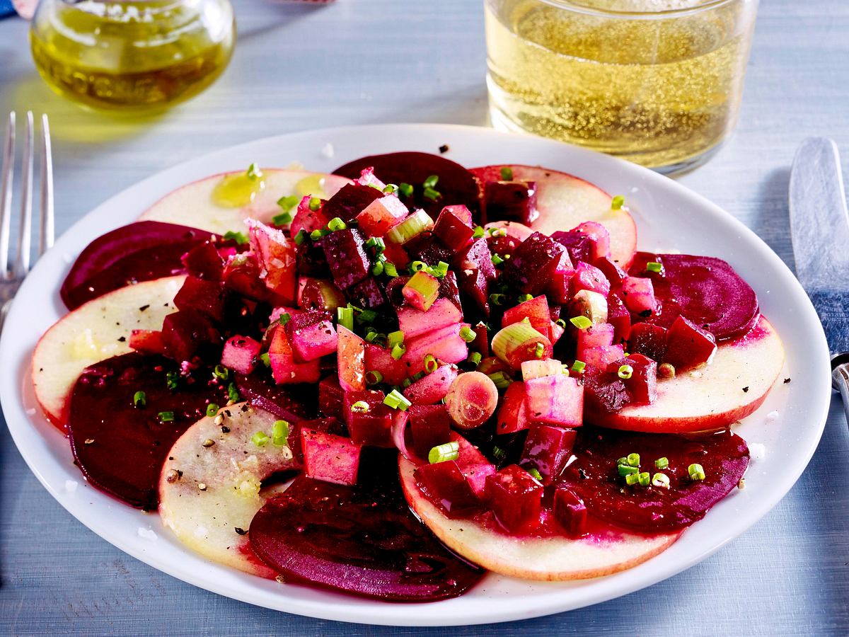 Fruchtiges Herbst-Carpaccio Rezept