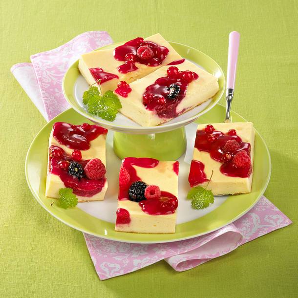 Fruchtshake-Käsekuchen vom Blech Rezept