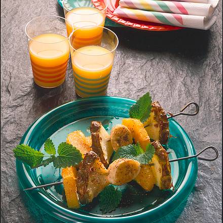 Fruchtspieße Rezept