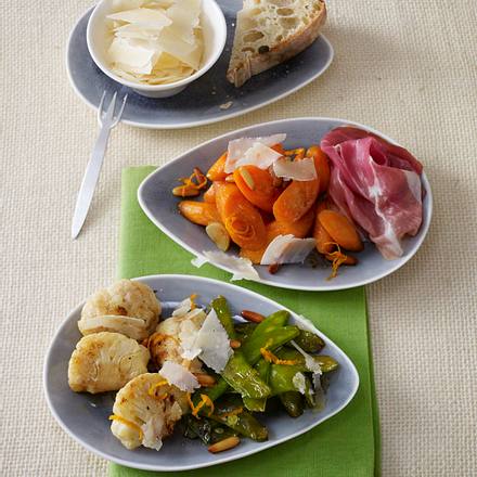 Frühlings-Antipasti Rezept Frühlings-Antipasti Rezept