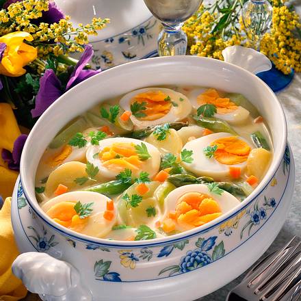 Frühlings-Eier-Ragout Rezept