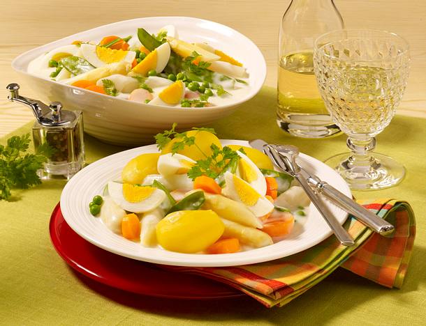 Frühlings-Eierragout Rezept Frühlings-Eierragout Rezept