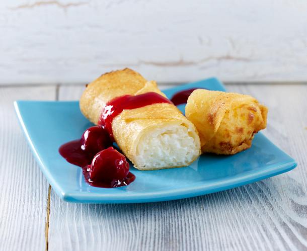 Frühlingsrollen mit Milchreisfüllung Rezept Frühlingsrollen mit Milchreisfüllung Rezept