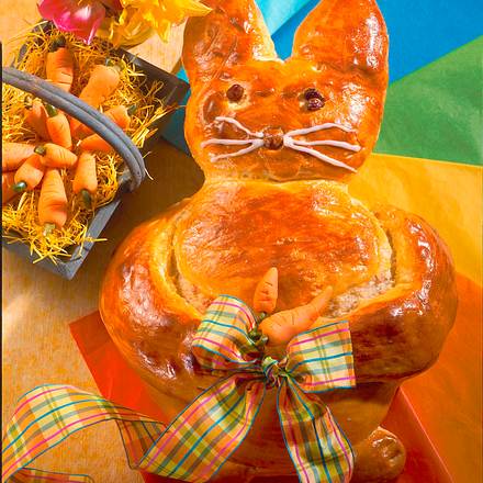 Frühstücks-Osterhase Rezept Frühstücks-Osterhase Rezept