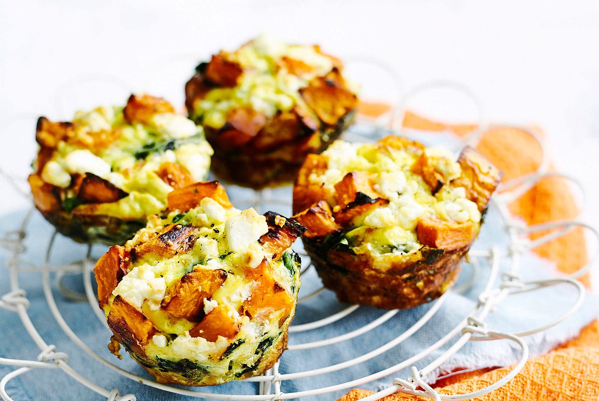 Für das ganze Rudel: Pumpkin-Egg-Muffins Rezept