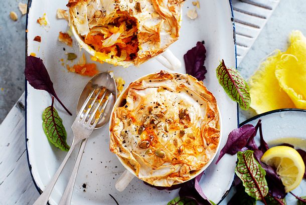 Furchtbar leckere Chicken Pot Pies Rezept