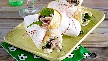 Fußball WM-Party 2014: Tortilla-Wraps mit Thunfisch Rezept - Foto: House of Food / Bauer Food Experts KG