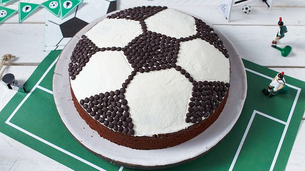 Fußball-Rezepte: Fußballkuchen