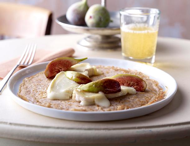 Galettes mit Brie und Feigen Rezept Galettes mit Brie und Feigen Rezept