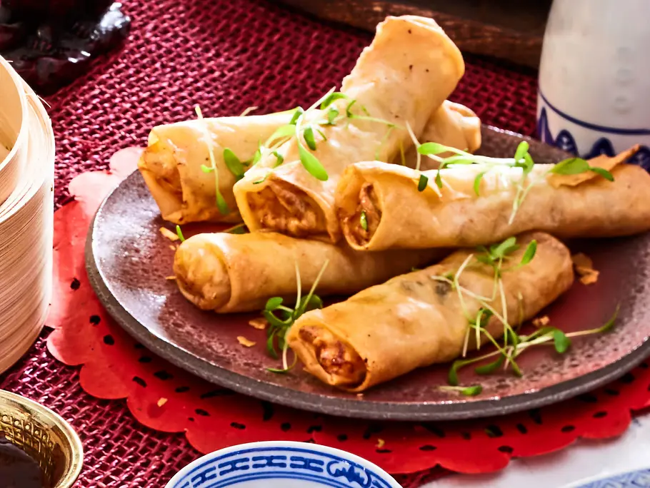 Garnelen-Frühlingsrollen Rezept | LECKER