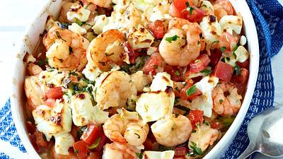 Garnelen mit Feta (Shrimps Saganaki) Rezept - Foto: House of Food / Bauer Food Experts KG