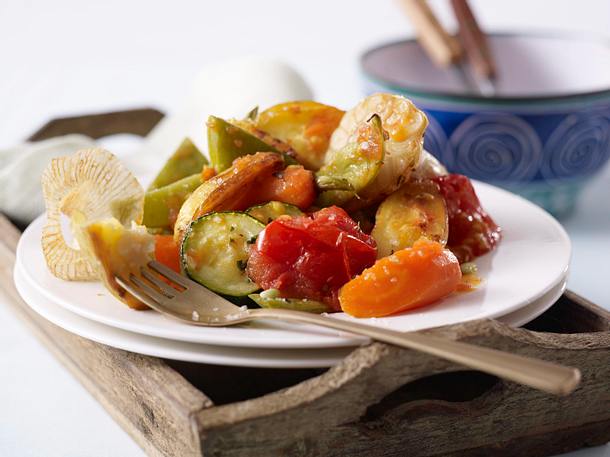 Gartengemüse vom Blech Rezept Gartengemüse vom Blech Rezept
