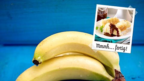 Gebackene Banane - Zutaten für 4 Personen: