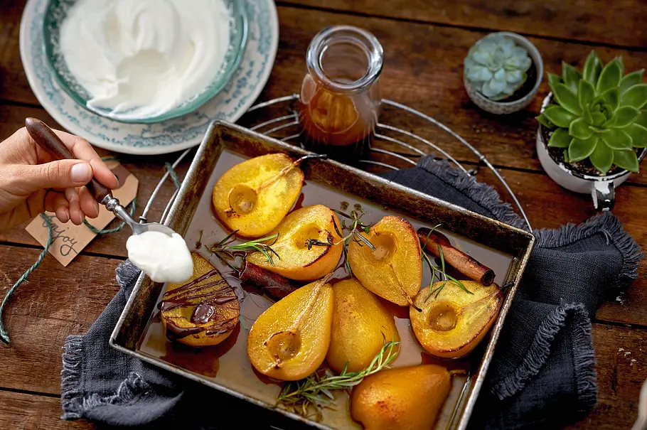 Gebackene Birne „Sichere Bank“ rezept Gebackene Birne „Sichere bank“ Rezept