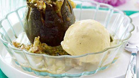 Gebackene Feigen mit Eis Rezept - Foto: House of Food / Bauer Food Experts KG